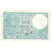 Frankrijk, 10 Francs, Minerve, 1939, Z.749, TTB, Fayette:7.12, KM:84