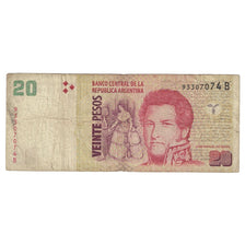 Banknote, Argentina, 20 Pesos, UNDATED (1992-1997), KM:343b, VF(20-25)