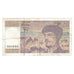 France, 20 Francs, Debussy, 1997, K.059, VF(20-25), Fayette:66TER.02A59, KM:151i