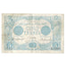 Francia, 5 Francs, Bleu, 1916, D.110, MBC, Fayette:2.37, KM:70