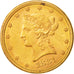 United States, Coronet Head, $10, Eagle, 1881, Philadelphia, AU(50-53), Gold