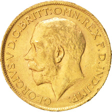 Großbritannien, George V, Sovereign, 1912, AU(55-58), Gold, KM:820