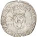 Coin, France, Douzain aux croissants, 1550, La Rochelle, EF(40-45), Billon