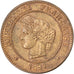 Moneda, Francia, Cérès, 5 Centimes, 1894, Paris, EBC, Bronce, KM:821.1