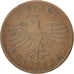 Moneta, Landy niemieckie, FRANKFURT AM MAIN, Heller, 1841, VF(20-25), Miedź