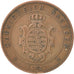 Moneda, Estados alemanes, SAXONY-ALBERTINE, Johann, 5 Pfennig, 1863, Dresde