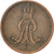 Moneta, Stati tedeschi, HANNOVER, Georg V, Pfennig, 1863, Hannover, BB+, Rame