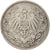 Coin, GERMANY - EMPIRE, 1/2 Mark, 1906, Munich, EF(40-45), Silver, KM:17