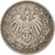 Coin, GERMANY - EMPIRE, 1/2 Mark, 1906, Munich, AU(50-53), Silver, KM:17