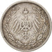 Coin, GERMANY - EMPIRE, 1/2 Mark, 1906, Stuttgart, AU(50-53), Silver, KM:17