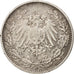 Coin, GERMANY - EMPIRE, 1/2 Mark, 1916, Karlsruhe, EF(40-45), Silver, KM:17