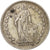 Moneta, Svizzera, Franc, 1945, Bern, MB+, Argento, KM:24