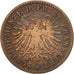 Münze, Deutsch Staaten, FRANKFURT AM MAIN, Kreuzer, 1862, Frankfurt, SS