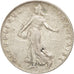 Coin, France, Semeuse, 50 Centimes, 1917, Paris, AU(50-53), Silver, KM:854