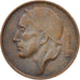 Coin, Belgium, Baudouin I, 50 Centimes, 1987, Brussels, AU(50-53), Bronze