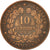 Monnaie, France, Cérès, 10 Centimes, 1884, Paris, TB+, Bronze, KM:815.1