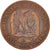 Monnaie, France, Napoleon III, Napoléon III, 5 Centimes, 1855, Lyon, TB+