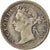 Moneta, Straits Settlements, Victoria, 5 Cents, 1900, AU(50-53), Srebro, KM:10