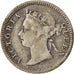 Coin, Straits Settlements, Victoria, 5 Cents, 1900, AU(50-53), Silver, KM:10