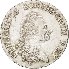 Deutsch Staaten, PRUSSIA, Friedrich II, Thaler, 1786, Berlin, AU(50-53)