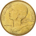 Moneda, Francia, Marianne, 10 Centimes, 1975, Paris, MBC+, Aluminio - bronce