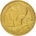 Moneda, Francia, Marianne, 10 Centimes, 1998, Paris, MBC+, Aluminio - bronce