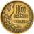 Monnaie, France, Guiraud, 10 Francs, 1954, Paris, TB+, Aluminum-Bronze