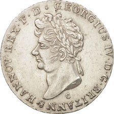 Deutsch Staaten, HANNOVER, Georg IV, 2/3 Thaler, 1825, Hannover, AU(55-58)