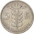 Münze, Belgien, 5 Francs, 5 Frank, 1974, SS+, Copper-nickel, KM:134.1