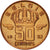 Monnaie, Belgique, Baudouin I, 50 Centimes, 1993, TTB+, Bronze, KM:149.1