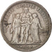 Coin, France, Hercule, 5 Francs, 1849, Strasbourg, VF(30-35), Silver, KM:756.2