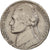 Coin, United States, Jefferson Nickel, 5 Cents, 1977, U.S. Mint, Denver