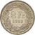 Coin, Switzerland, 2 Francs, 1993, Bern, AU(50-53), Copper-nickel, KM:21a.3