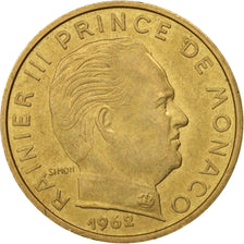 Monaco, Rainier III, 20 Centimes, 1962, BB+, Alluminio-bronzo, KM:143