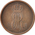 Moneda, Estados alemanes, HANNOVER, Ernst August, 2 Pfennig, 1851, MBC, Cobre