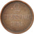 Moneta, Stati tedeschi, HANNOVER, Ernst August, 2 Pfennig, 1851, BB, Rame