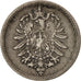 Coin, GERMANY - EMPIRE, Wilhelm I, 5 Pfennig, 1875, Karlsruhe, EF(40-45)