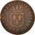 Coin, France, Louis XVI, Sol ou sou, Sol, 1791, Lyon, VF(30-35), Copper