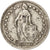 Moneta, Szwajcaria, Franc, 1943, Bern, VF(30-35), Srebro, KM:24