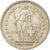 Moneta, Szwajcaria, 2 Francs, 1946, Bern, AU(50-53), Srebro, KM:21