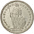 Moneta, Szwajcaria, 1/2 Franc, 1958, Bern, MS(63), Srebro, KM:23