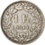 Moneta, Szwajcaria, Franc, 1944, Bern, AU(50-53), Srebro, KM:24