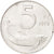 Munten, Italië, 5 Lire, 1973, Rome, PR+, Aluminium, KM:92