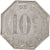 Coin, France, 10 Centimes, 1918, MS(64), Aluminium, Elie:10.2