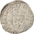 Moneda, Francia, Douzain aux croissants, 1550, Caen, MBC, Vellón, Duplessy:997