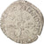 Moneda, Francia, Douzain aux croissants, 1550, Caen, MBC, Vellón, Duplessy:997