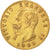 ITALY, 20 Lire, 1869, Torino, KM #10.1, EF(40-45), Gold, 6.42