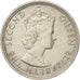 Coin, Mauritius, Elizabeth II, 1/4 Rupee, 1975, AU(50-53), Copper-nickel, KM:36