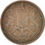 Coin, INDIA-BRITISH, 1/4 Anna, 1835, VF(20-25), Copper, KM:446.2
