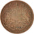 Moneda, INDIA BRITÁNICA, 1/4 Anna, 1835, BC+, Cobre, KM:446.2